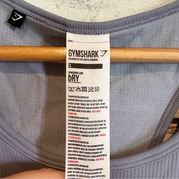 Gymshark Breeze lightweight tank top size small - Picture 3 of 4